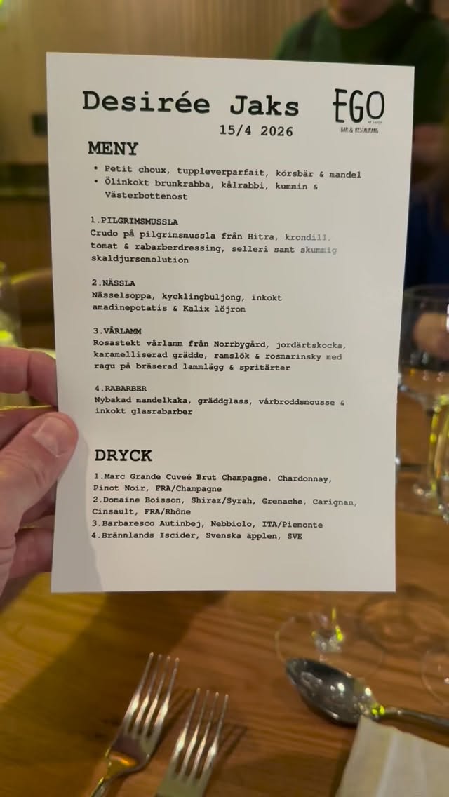 #dinnerwithfriends #chef #desiréejaks @egolulea @hotellsavoy #thankyou